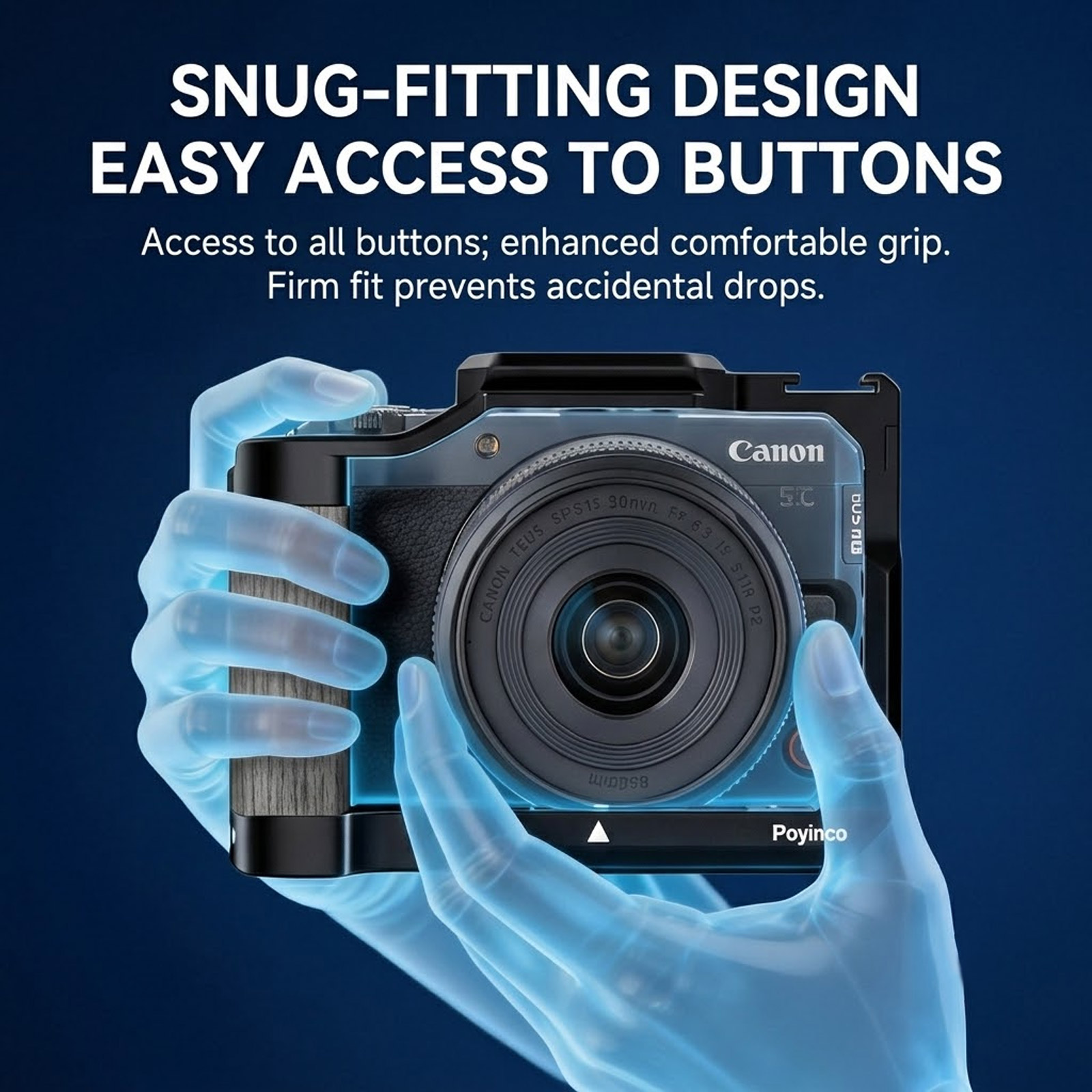 Aluminum Alloy Camera Cage for - Canon Camera Eos R50 评论和价格